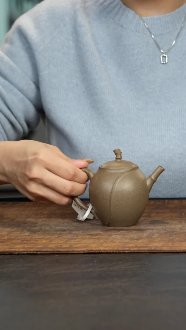茶壶紫砂清竹蟹壳青150cc