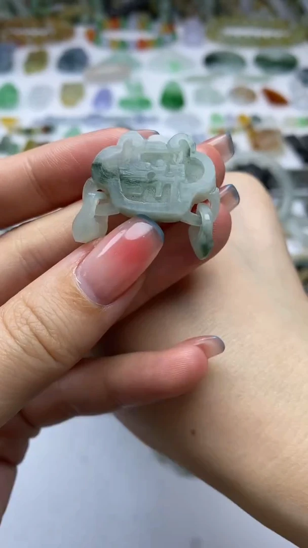 未镶嵌定制翡翠毛货定制不退不换