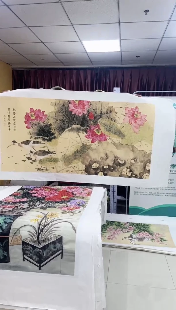 国画九霄甄选国画作品zhb022