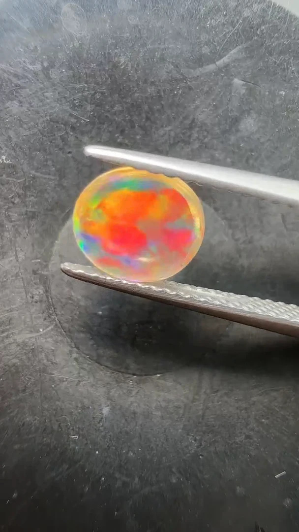 【闪购商品】火欧泊裸石未镶嵌0.68ct-A129-7.5*6.6