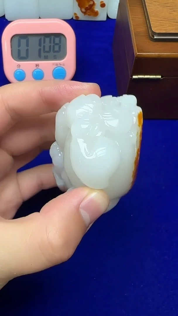 和田玉未镶嵌挂件1