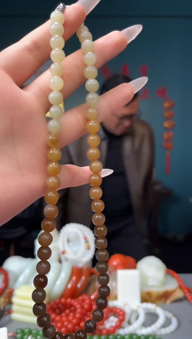 【闪购商品】和田玉颈饰未镶嵌珠链