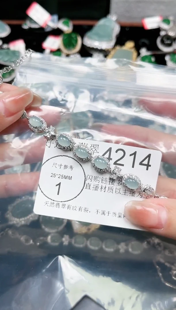 【闪购商品】翡翠颈饰未镶嵌4214赠皮绳