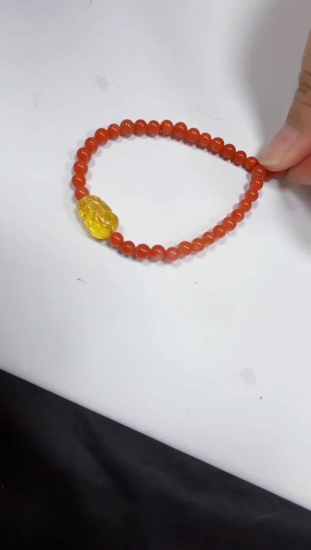 【闪购商品】南红玛瑙手链未镶嵌手链