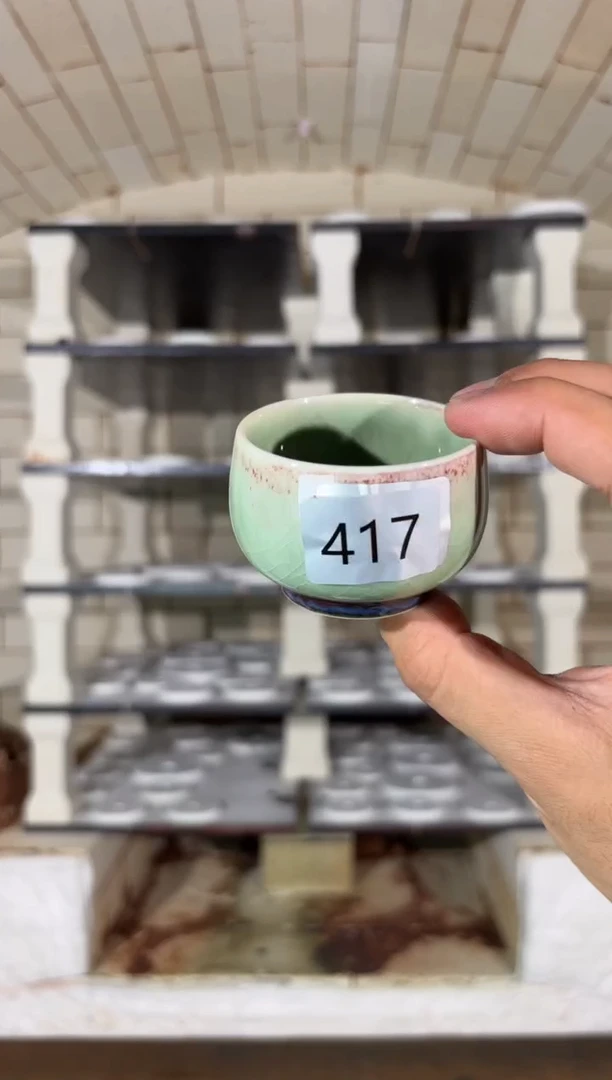摆件精品窑变钧瓷茶器