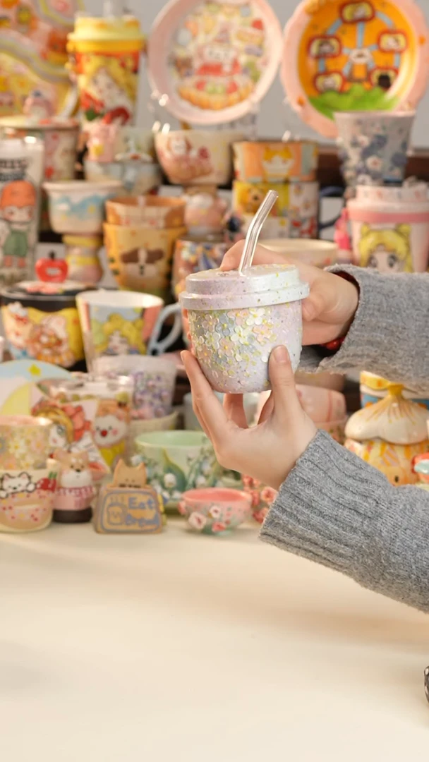 其他陶景德镇釉下彩手绘设计师款陶瓷