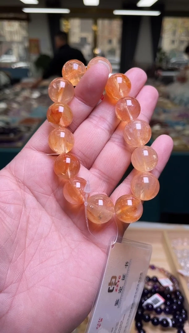 未镶嵌手链水晶15+/718【