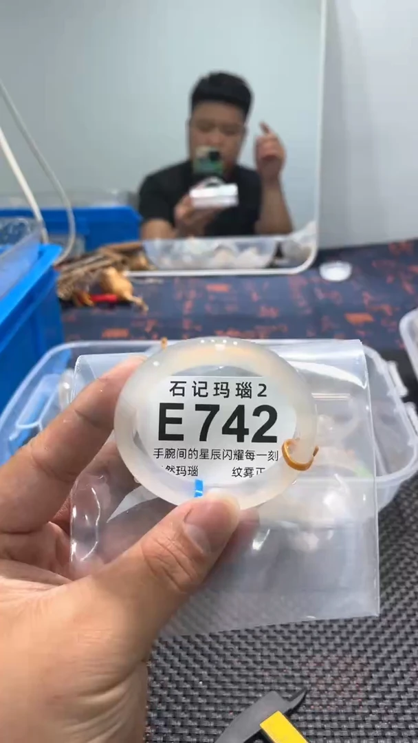 玛瑙/玉髓手镯未镶嵌E742