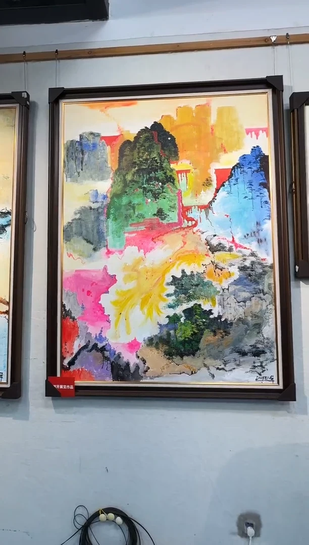 油画邸立丰精品油画作品68