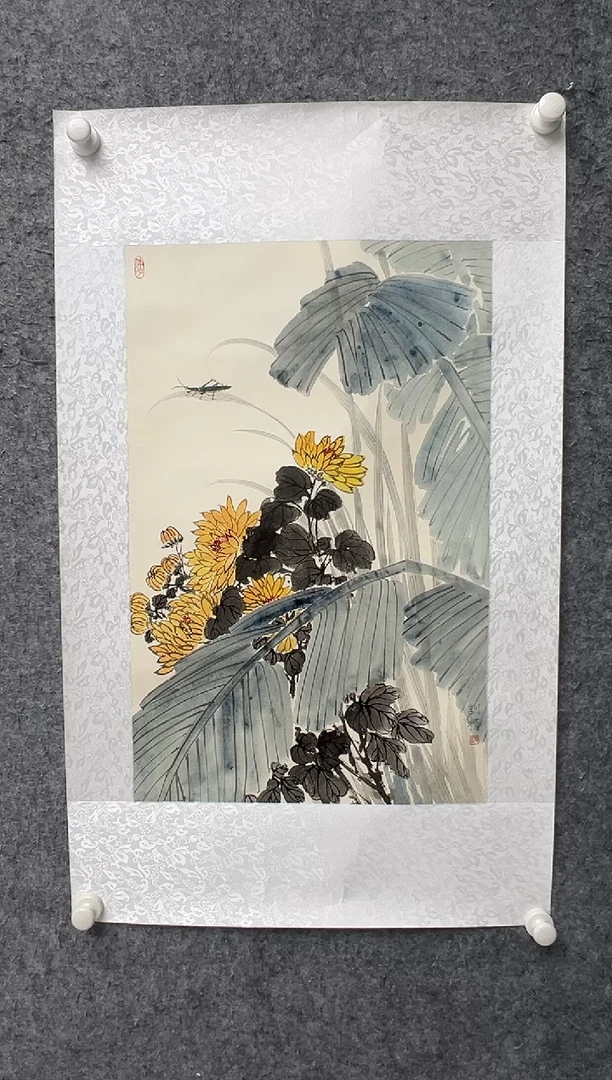 国画邹训精-2.2平尺-国画作品