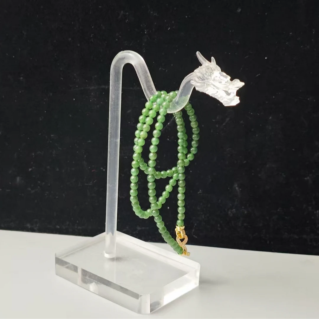 和田玉碧玉项链----6666