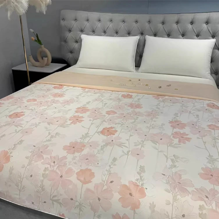 优品黑科技冰凉感空调被夏凉被可机洗 马卡龙冰爽被