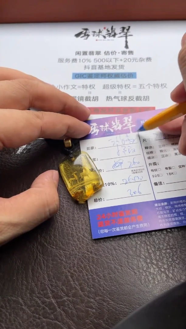 未镶嵌颈饰琥珀游*1669707038