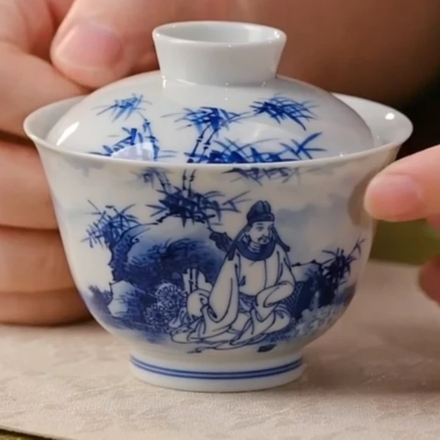 【网瓷福利】人物二才盖碗