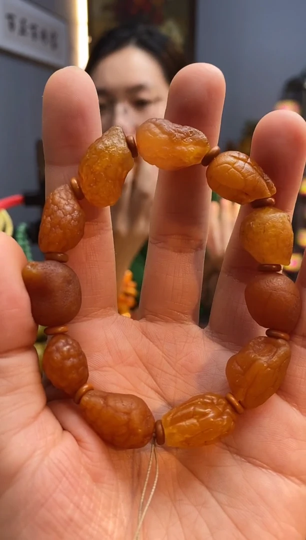 手串琥珀未镶嵌手串