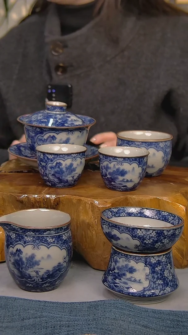 【闪购商品】简装家用款6件套 陶瓷家用茶具系列