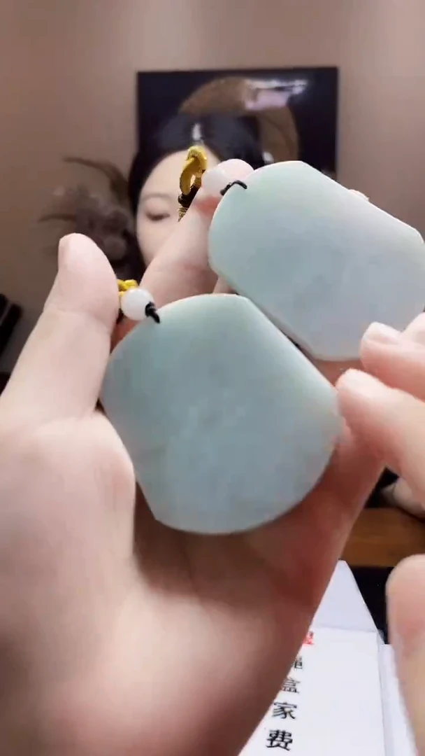 颈饰未镶嵌翡翠吊坠03-多样性发货