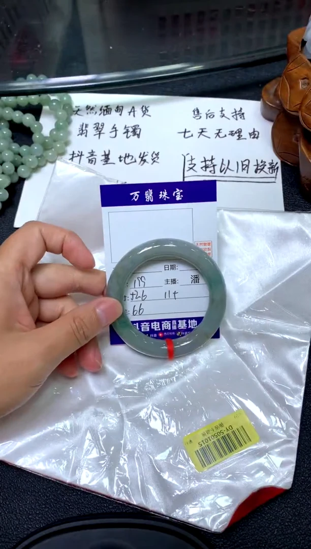 未镶嵌手镯翡翠/潘10-13/--66