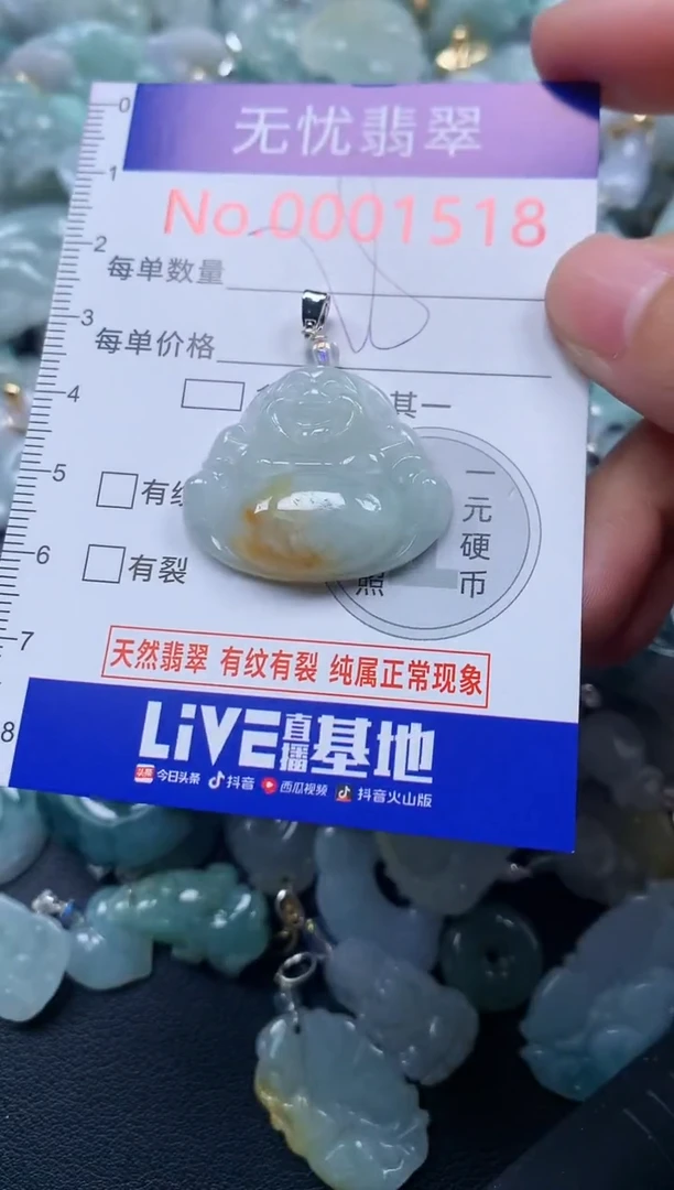 颈饰未镶嵌翡翠1518