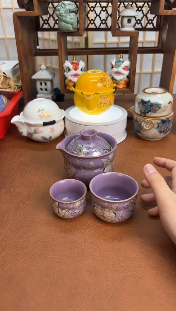 夏日旅行茶具真好看