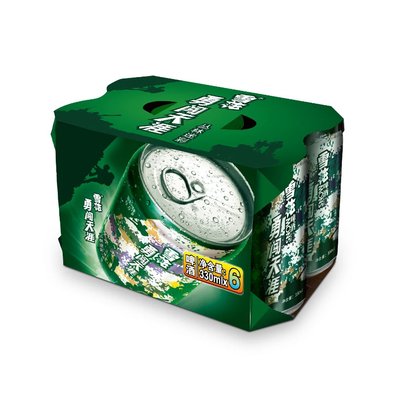 雪花勇闯天涯迷彩版听装330ml*6