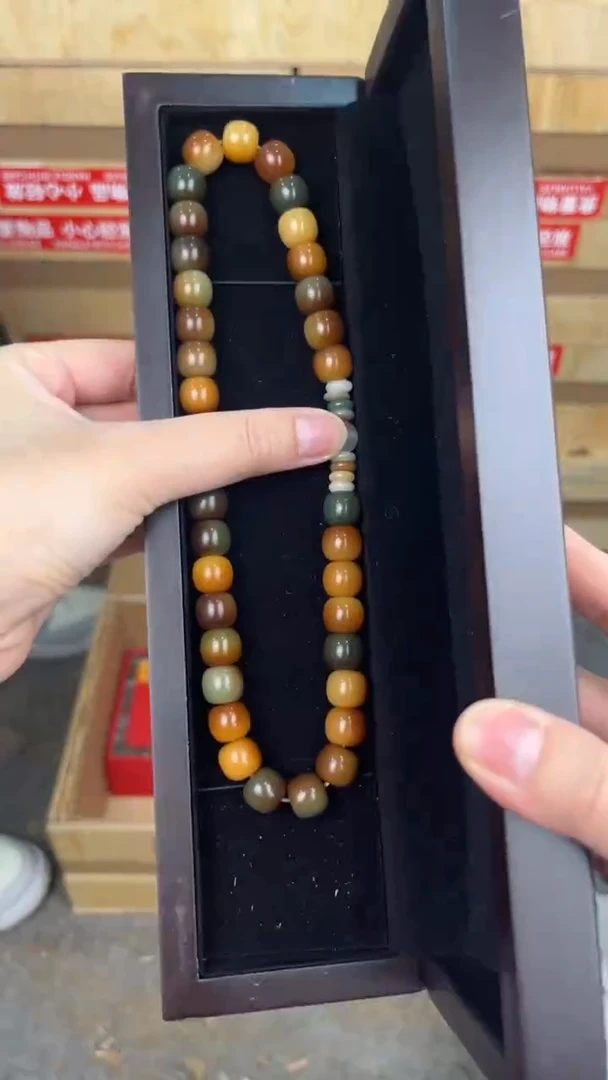 品茗文玩阁敦煌菩提双圈链接@@L047