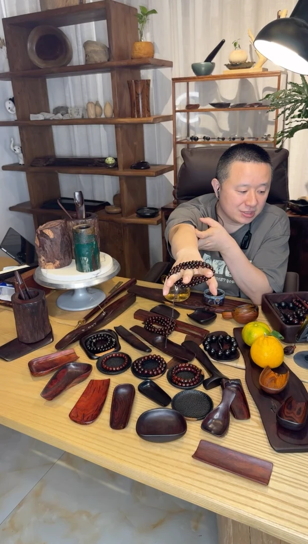 小叶紫檀108手串