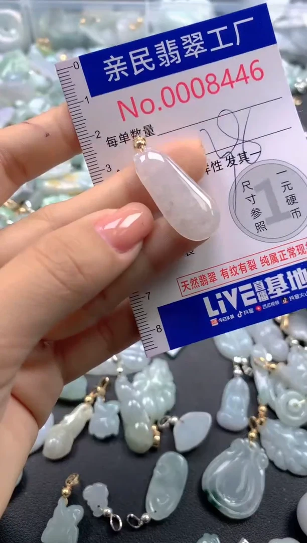 颈饰未镶嵌翡翠8446