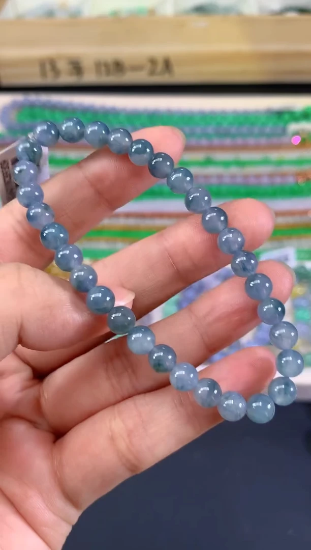 未镶嵌手串翡翠A356|880