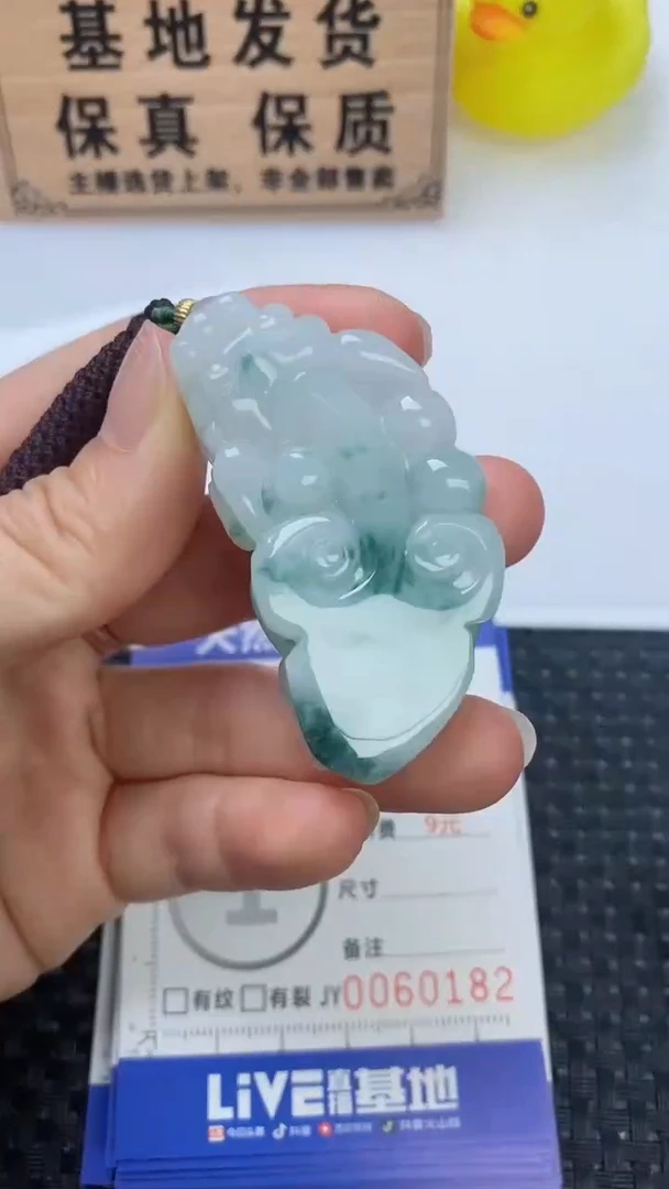 翡翠未镶嵌颈饰