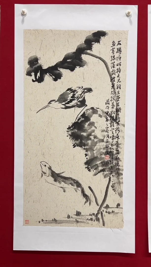 国画手绘国画作品