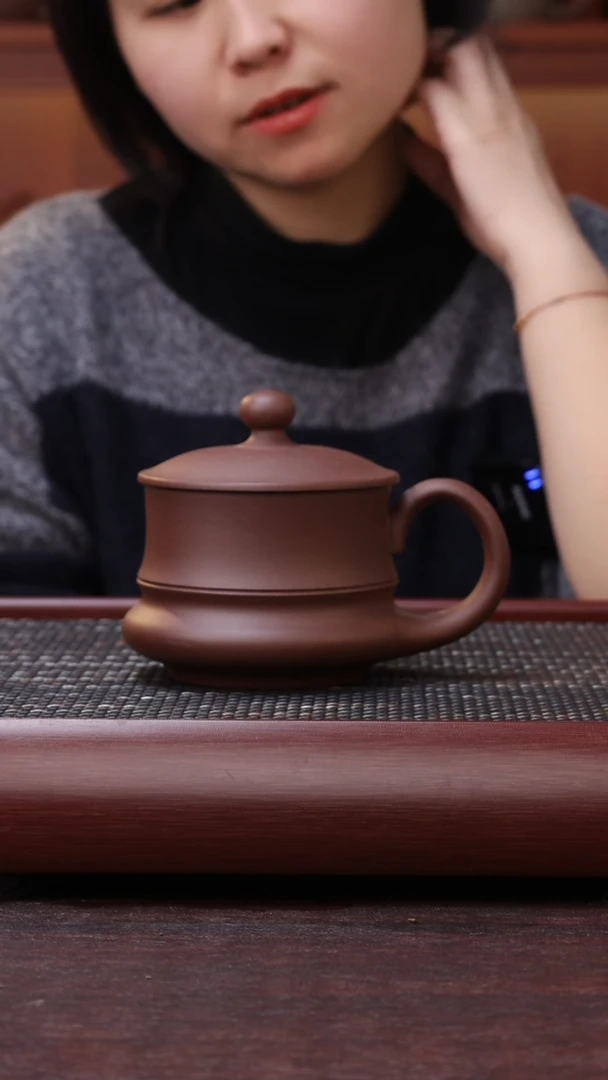 【闪购商品】紫砂茶杯尾单微瑕鸿运当头光素