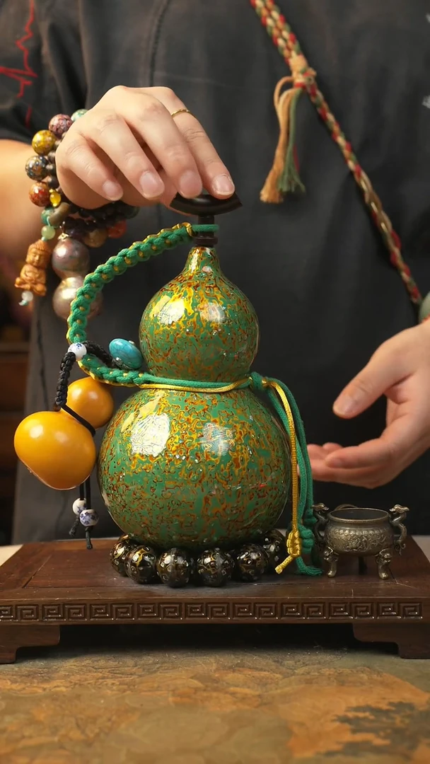 254大漆一物一拍记葫堂出品【不带手串】