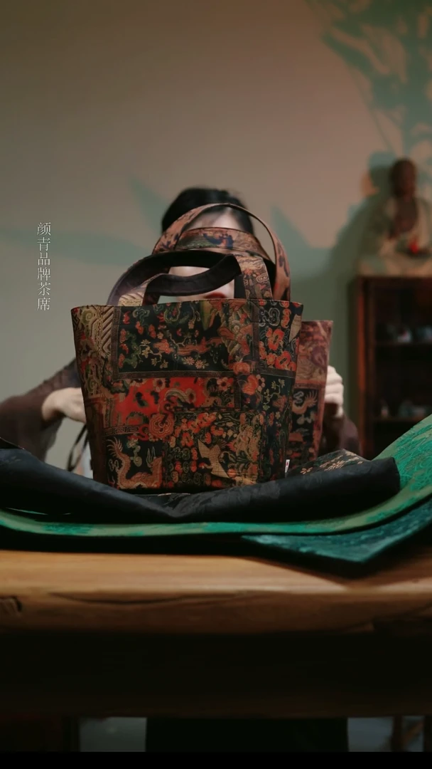 别具一阁布艺尺寸小包
