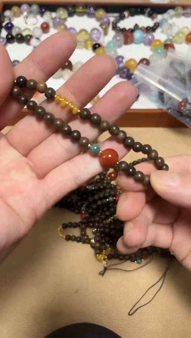 未镶嵌手链水晶20-6手机链