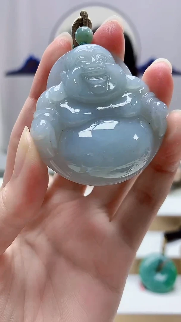 未镶嵌定制翡翠4852zm-毛货挂件62