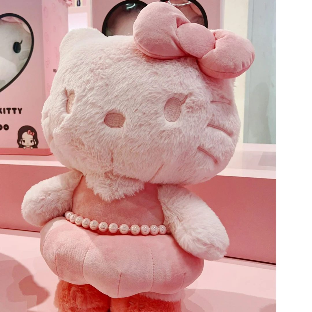【首尔超限】Hello Kitty x JISOO联名 粉色大号kitty40CM玩偶公仔