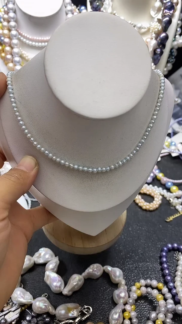 颈饰未镶嵌淡水珍珠多人