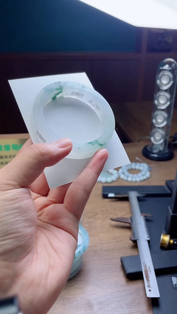 未镶嵌手镯定制翡翠满*定制