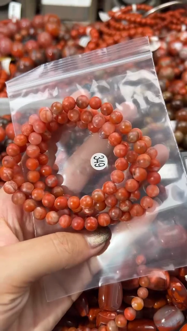未镶嵌手串南红玛瑙7