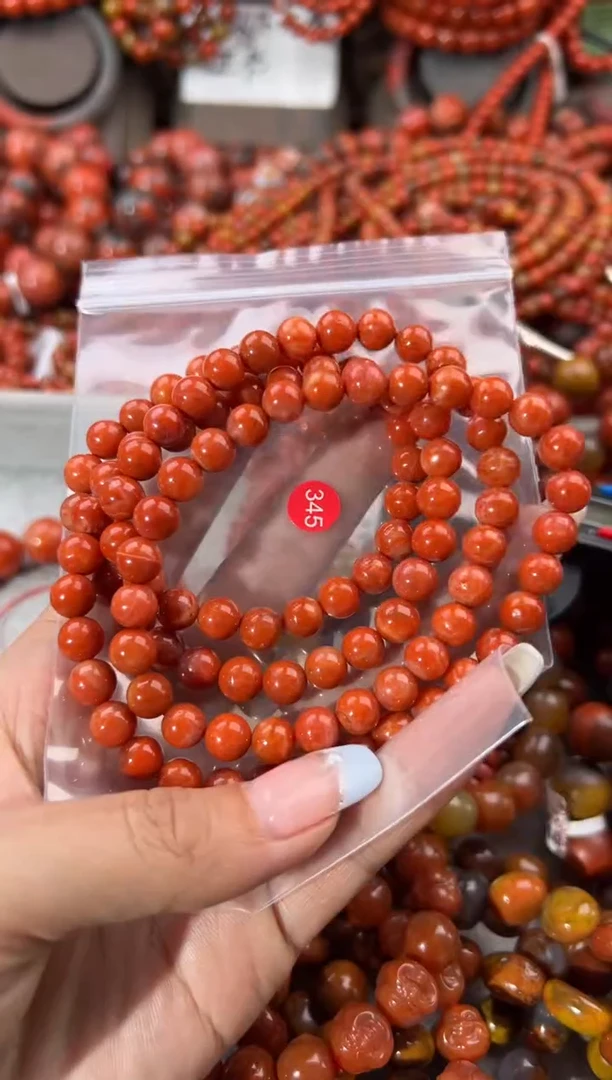 未镶嵌手串南红玛瑙7+