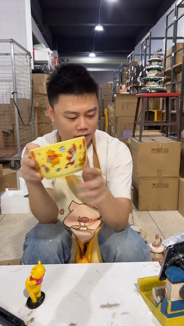 瓷片陶瓷碗维尼大碗