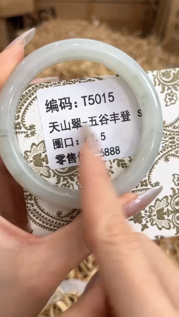 未镶嵌手镯石英质玉T5015