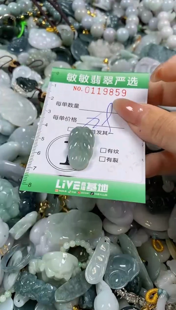 【闪购商品】翡翠颈饰未镶嵌闪购0119859多样性发其一