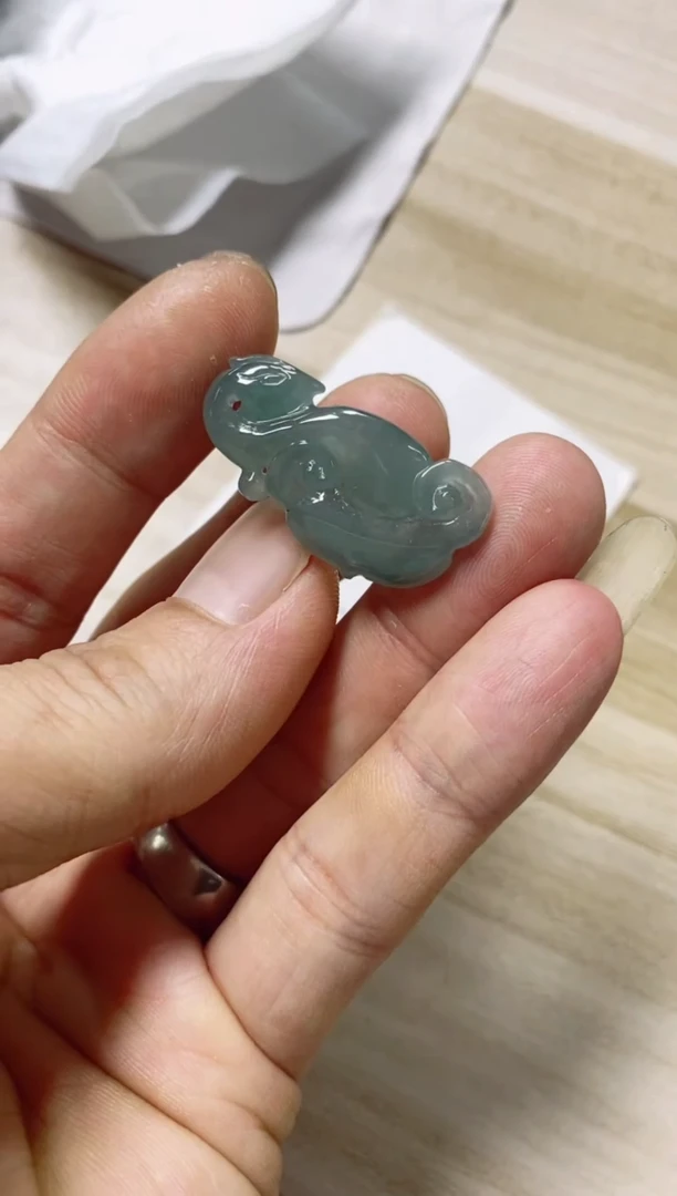 翡翠未镶嵌颈饰23天然缅甸翡翠A货