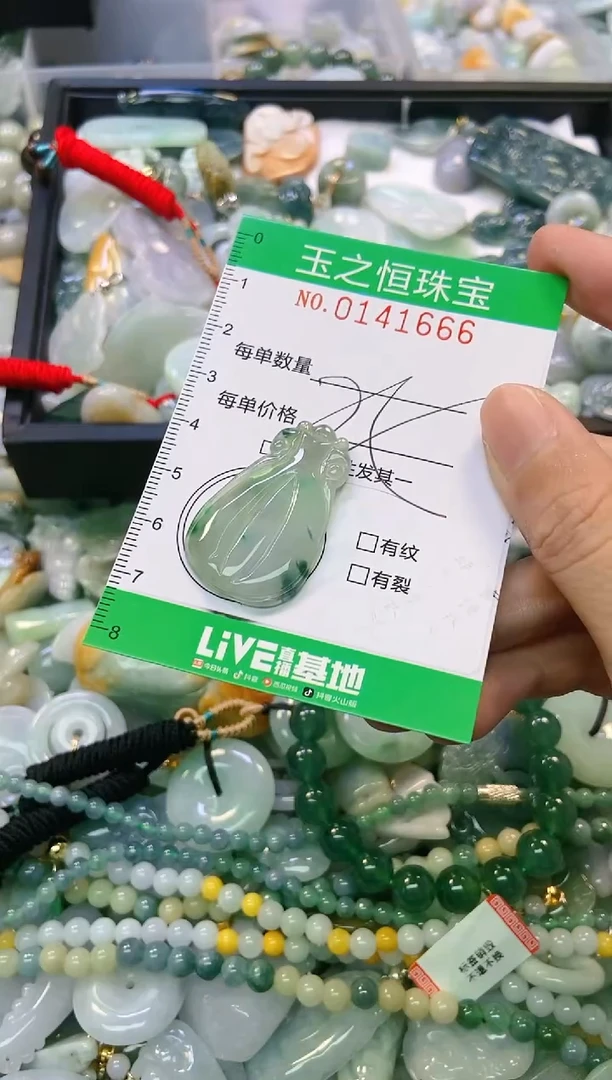翡翠未镶嵌颈饰闪购0141666