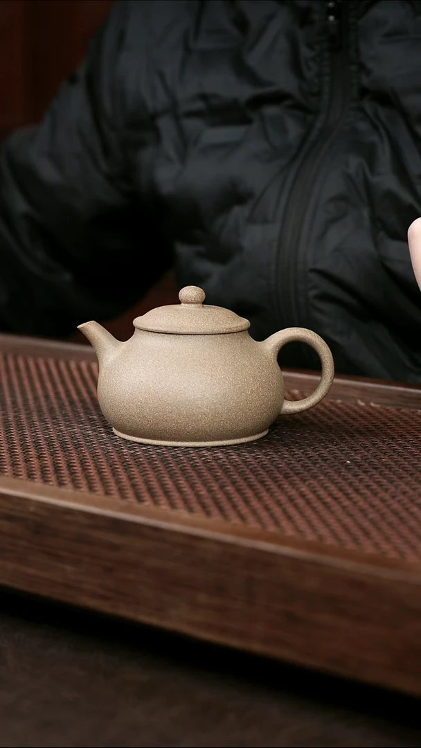 茶壶紫砂青降坡玉笠