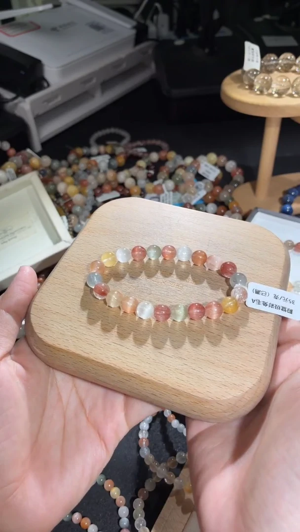 未镶嵌手链水晶36号多样性发一AA8+