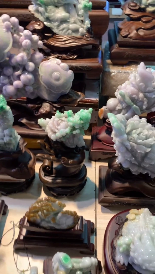 未镶嵌摆件翡翠用****3翡翠摆件