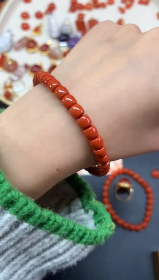 【闪购商品】南红玛瑙手串未镶嵌手串A438|399